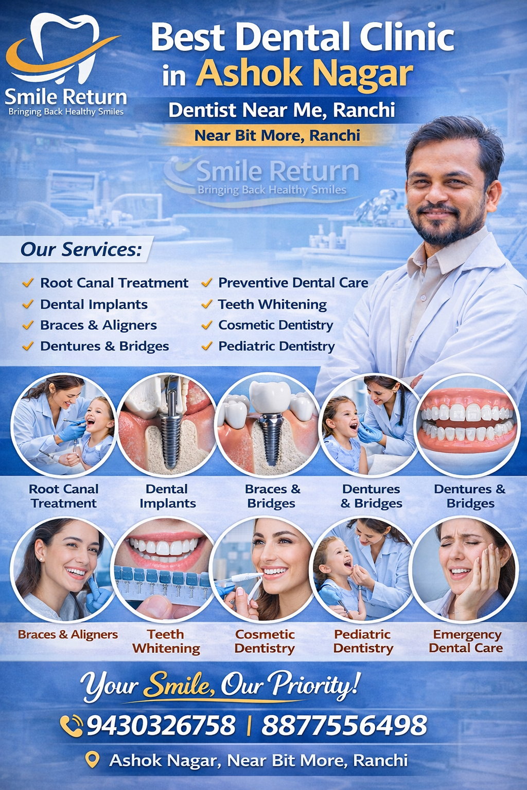 Ashok Nagar Dental Clinic Smile Return